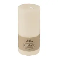 Lumânare Eco candles by Ego dekor Friendly, durată ardere 50 h, crem