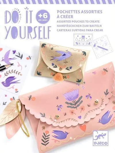 Set creativ DIY Djeco - Portofele