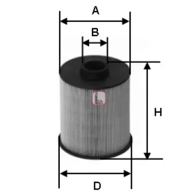 Filtru combustibil SOFIMA S 6006 NE