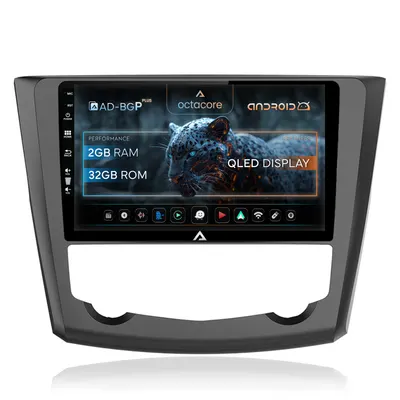 Navigatie Renault Kadjar, Android, P-Octacore 2GB RAM + 32,GB ROM, 9 Inch - AD-BGP9002+AD-BGRKIT364