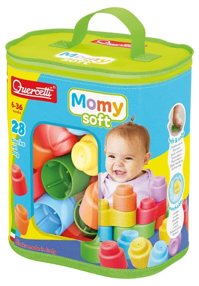 Set de construcție Quercetti – Momy Soft, 28 piese