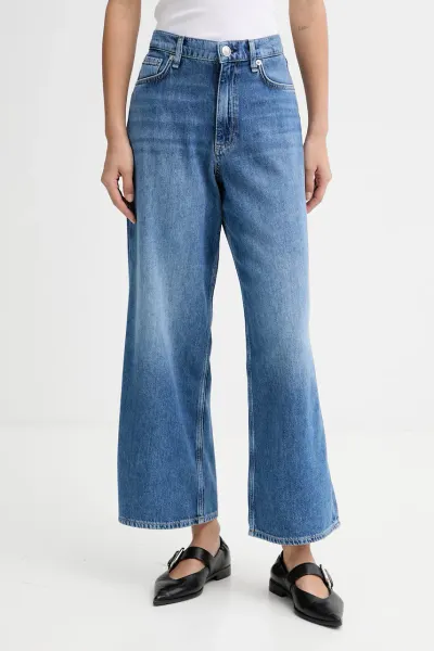 rag & bone blugi wide leg pentru femei