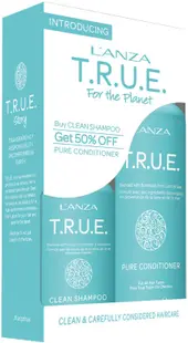 Lanza T.R.U.E. Set - Șampon și balsam pudră, 56 g + 236 ml