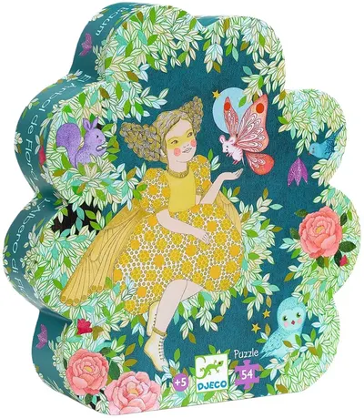Puzzle pentru copii Djeco - Copacul Florei, 54 piese