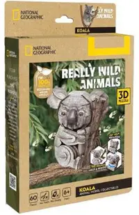 Puzzle 3D. Koala