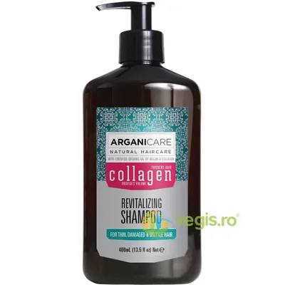 Sampon Revitalizant pentru Par Subtire, Deteriorat si Fragil cu Colagen 400ml