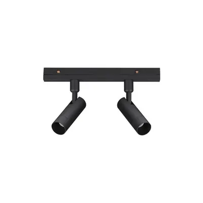Sistem iluminat pe sina BUXTON MAGNETIC Nisipiu Negru Aluminiu 10W DC24V Bridgelux 576Lm CRI>90 UGR<19 Beam Angle 35° 4000K IP20 Adjustable