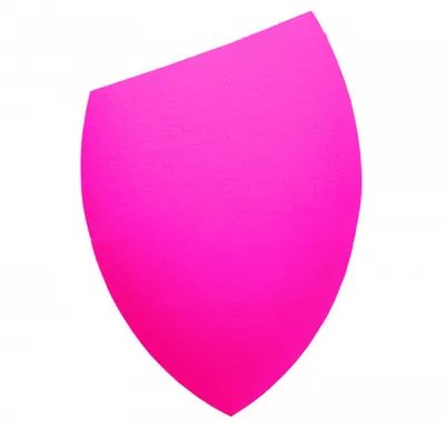 Burete Profesional Lacrima pentru Machiaj, Perfect Blending Cut Teardrop, Fuchsia