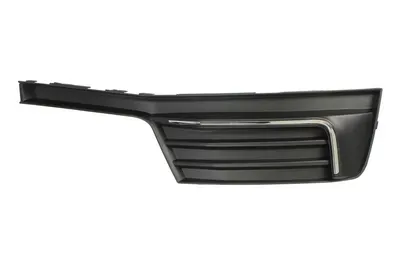 Grila ventilatie bara fata dreapta potrivit AUDI A3 8V 2016-2020 - (cu șipcă cromată, plastic, negru/crom, SPORTBACK)