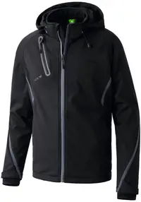 Geacă softshell Erima Function Junior Black