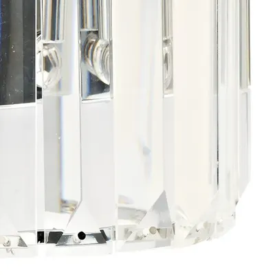Aplica Sketch Wall Light Polished Chrome Crystal