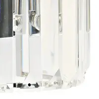 Aplica Sketch Wall Light Polished Chrome Crystal