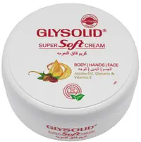 Glysolid Cremă de față, mâini și corp Super Soft, 200 ml