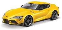 Mașină metalică de asamblat Maisto Assembly Line – Toyota GR Supra, scara 1:24, galbenă