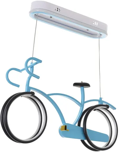 Candelabru LED Elbulgaria - Wheels 2649 bl, 42W, albastru