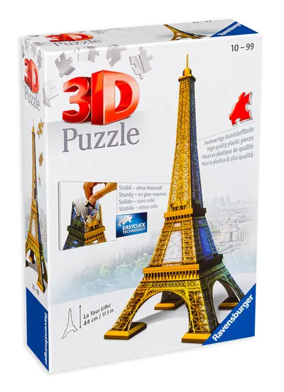 Puzzle 3D Ravensburger din 216 de piese - Turnul Eiffel