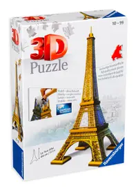 Puzzle 3D Ravensburger din 216 de piese - Turnul Eiffel