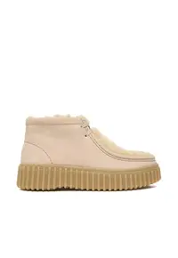 Ghete dama Sand Wlined Torhill - bej - piele naturala