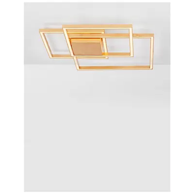 Plafoniera BILBAO Auriuen Leaf Aluminiu & Acrylic LED 42 Wat 230 Volt 2650Lm 3000K IP20