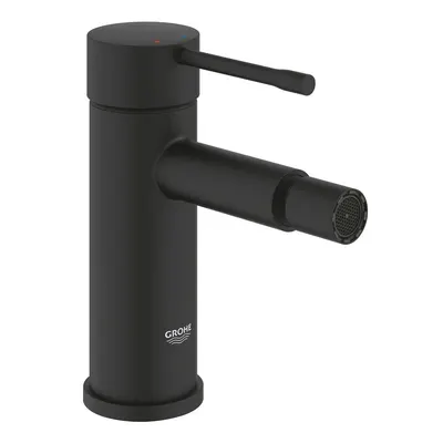Baterie bideu Grohe Essence 24395KF1, 3/8 inch, marimea M, moncomanda, aerator, fara ventil, mat, Negru