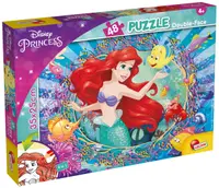 Puzzle cu două fețe Lisciani de colorat din 48 piese - Ariel
