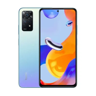 Telefon mobil Redmi Note 11 Pro, 4G, 8GB RAM, 128GB ROM, Star Blue, Dual Sim, Camera Quad 108 MP, procesor Mediatek Helio G96 - Default Title