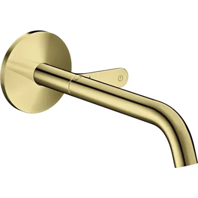 Baterie lavoar incastrata auriu lucios, pipa 220 mm, Hansgrohe Axor One Select