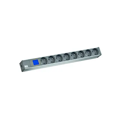 BN500 - 19'' 8xSchuko, 2 m fisa Schuko, AL