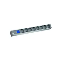 BN500 - 19'' 8xSchuko, 2 m fisa Schuko, AL