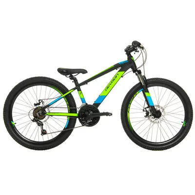 Devron Alaska Bicicletă copii 24 Inch, Negru-Verde