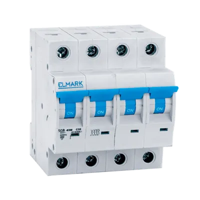 New Siguranta Mcb C64n 2a 4p 6ka Curba B