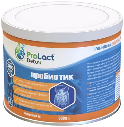Detox Probiotic pentru detoxifiere, 300 g, ProLact
