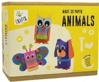 Set creativ Andreu toys - 3D animale de hartie