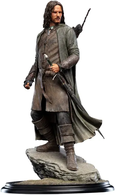 Statuetă Weta Movies: Lord of the Rings - Aragorn, Hunter of the Plains (Classic Series), 32 cm