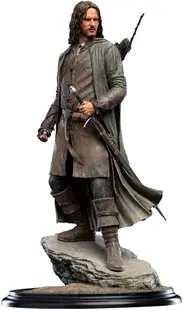 Statuetă Weta Movies: Lord of the Rings - Aragorn, Hunter of the Plains (Classic Series), 32 cm