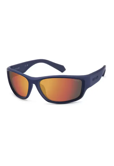 Ochelari de soare wrap cu lentile polarizate - Albastru oceanic