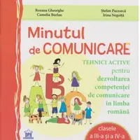 Minutul de comunicare. Tehnici active pentru dezvoltarea competentei de lectura