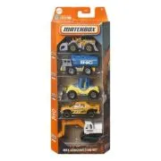Matchbox Set 5 Masinute Metalice Mbx Construction Vii Scara 1: 64