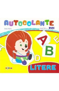 Autocolante pentru pici: Litere