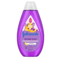 Șampon, Johnson's, Strength Drops, roz, 500 ml