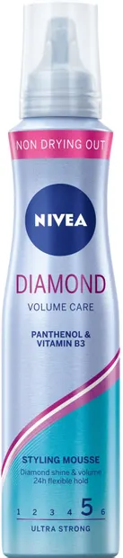 Nivea Diamond Spumă de păr Volume Care, 150 ml