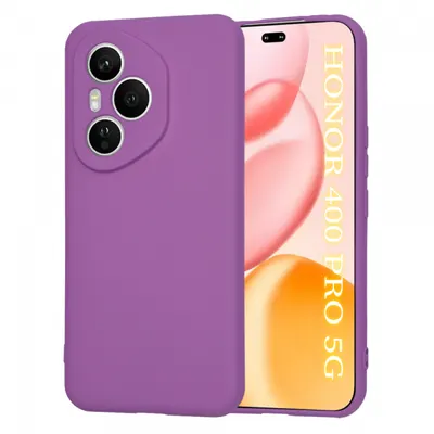 Husa pentru Honor 400 Pro, Techsuit, SoftFlex, Mov