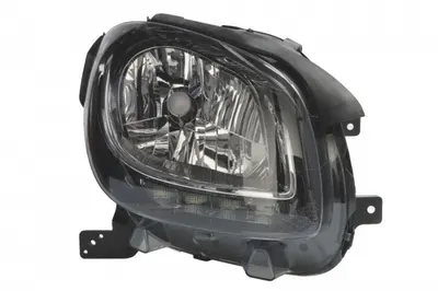 Far Dreapta (H4 LED, electric, fara motoras) potrivit SMART FORFOUR, FORTWO 07.14