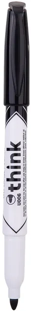 Marker Deli Think Whiteboard Marker - EU00620, 1,2 mm, negru