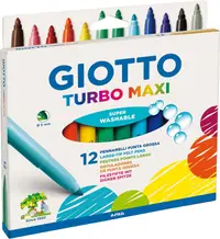 Carioci Giotto Turbo Maxi - 12 culori