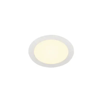 Spot incastrat, SENSER 18 Ceiling lights, white Indoor LED recessed ceiling light round white 3000K