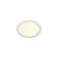 Spot incastrat, SENSER 18 Ceiling lights, white Indoor LED recessed ceiling light round white 3000K,