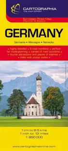 Hartă rutieră Germania - Paperback - ***