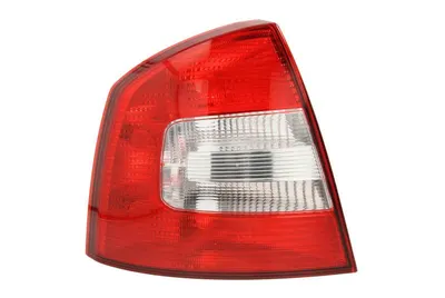Stop tripla lampa spate stanga potrivit SKODA OCTAVIA LIFTBACK 2008-2013 - (Semnalizator alb, culoare sticla: rosu)