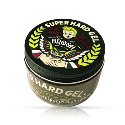 Gel pentru par - BROSH - Super Hard - 200 gr